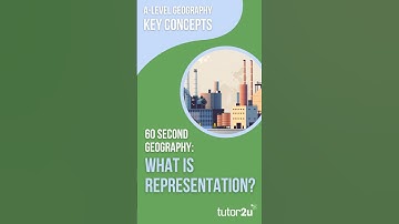 60 Second Geography | A-Level Geography Key Concepts | Representation