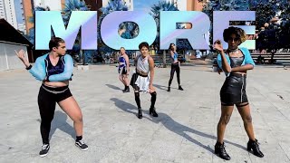[KPOP IN PUBLIC CHALLENGE] [ONE TAKE] K/DA - MORE feat. Seraphine | Dance Cover by Rainbow+
