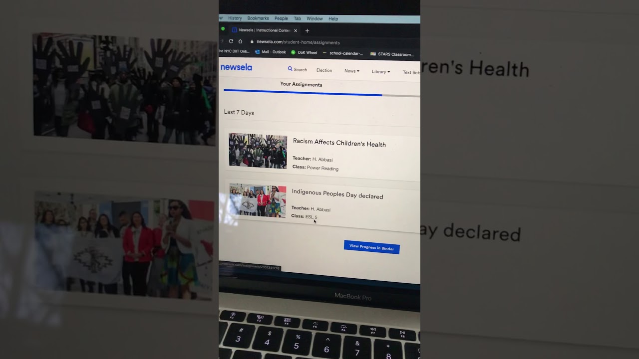 How to Complete a NewsELA Assignment - YouTube