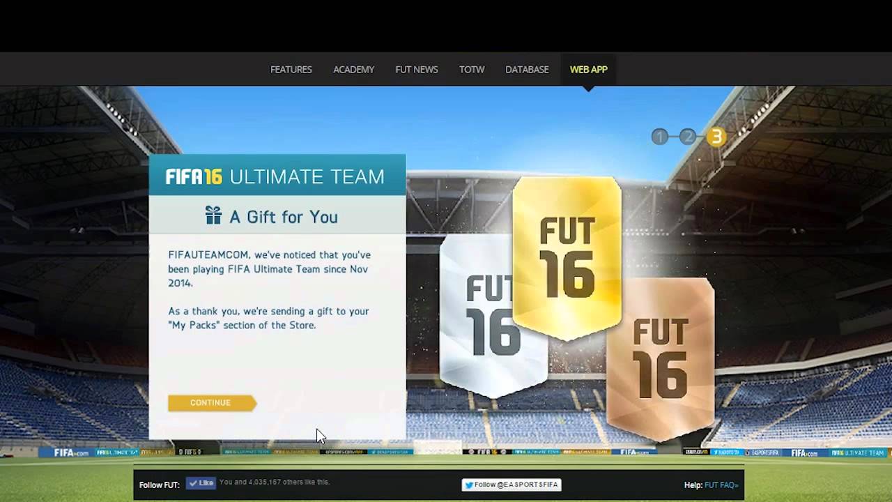 Ultimate team web app 