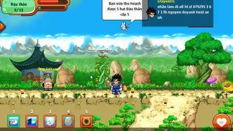 Ngọc rồng online - Cho nick ngọc rồng có bông tai