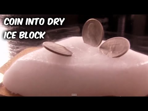 What Happens if You put Coin into Dry Ice Block