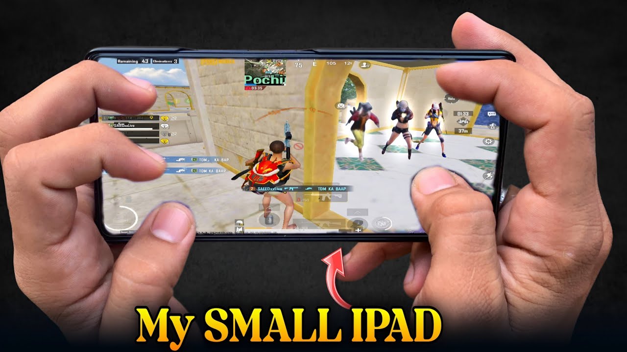 iPad View HANDCAM PUBG/BGMI Gameplay 🔥 Infinix GT 20 Pro PUBG Test