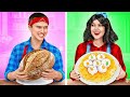 100 LAYERS OF FAMOUS FOOD🏆 Giant Burgers, Donuts, and More! Most Delicious Challenge by 123 GO FOOD