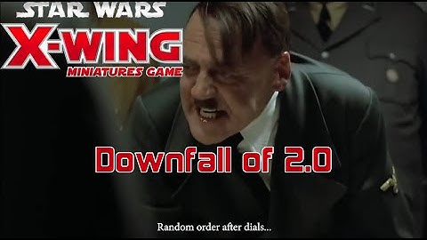 Downfall of X-wing 2nd Edition