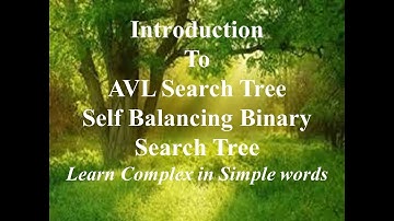 #Lecture 7 #Introduction to #AVL SearchTree in Hindi #DataStructures  #DeepikaPahuja