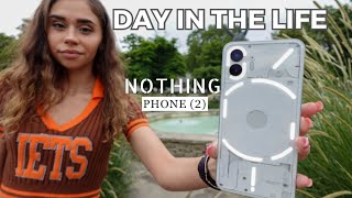 Nothing phone (2) Day in the Life REVIEW (Battery test & camera)