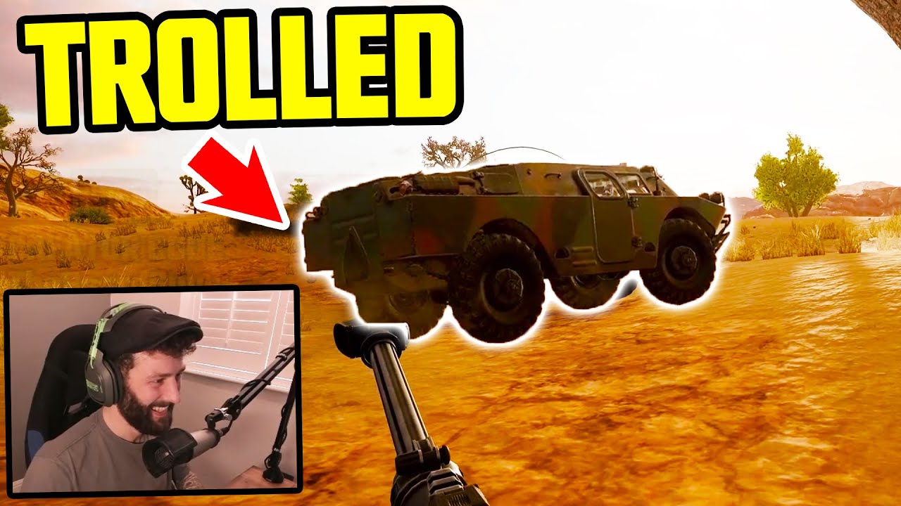 We pulled off the PERFECT BRDM TROLL play // PUBG Gameplay