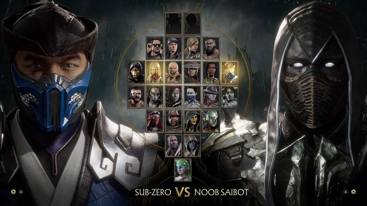 Mortal Kombat 11 ULTIMATE SUB ZERO VS NOOB SAIBOT - YouTube