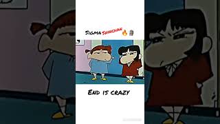 Sigma Shinchan 🔥🗿 #shinchan #shorts #ytshorts #meme