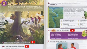 Super Minds 5 - Unit 2: In the rainforest