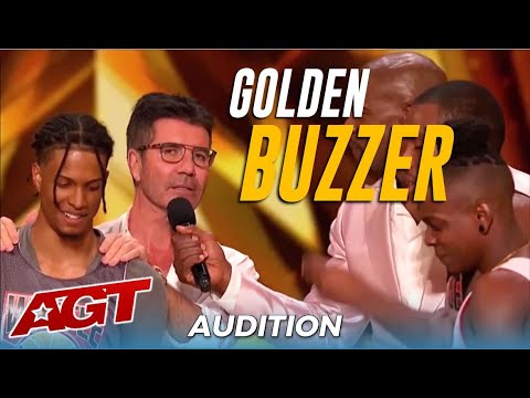 NY Subway WAFFLE Dance Crew BLOW UP The Stage Get Simon Cowell's GOLDEN BUZZER!