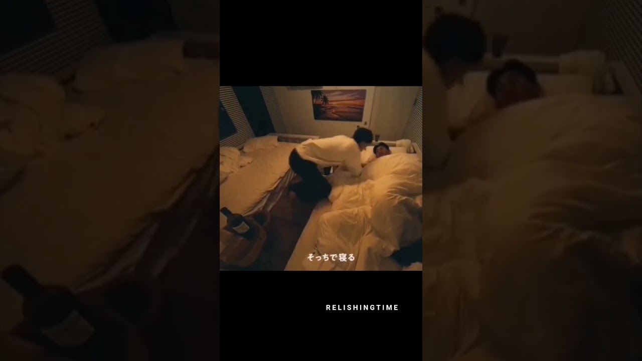 Shun went to Dai's bed to sleep ❤️❤️❤️🥰