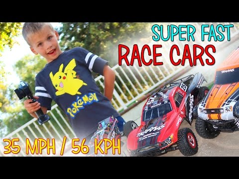 Super Fast Remote Control Cars & MOTORCYCLE that Flips - Family Fun Pack Toys