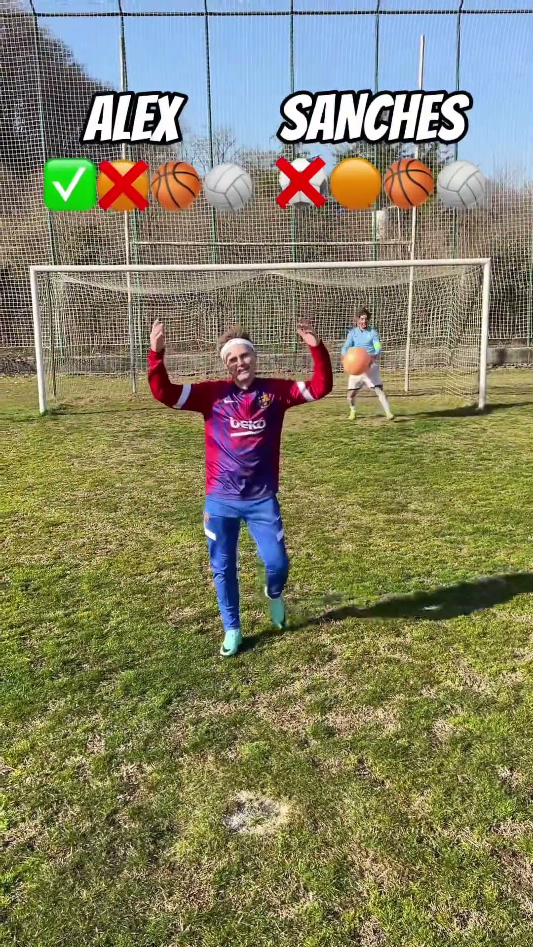 ❌ ALEX VS SANCHES | PENALTY CHALLENGE ⚽️???