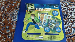 Ben10 Ultimate Alien Champion Card Game 2011 : Sticker Bazaar : Cartoon Network : Indian Edition