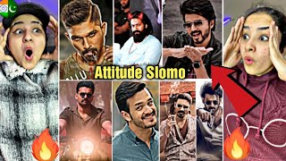 South Indian Actors Dangerous Attitude Slomo Videos🔥| Brown Munde😈💪 || Pakistani Reaction