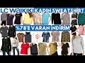 LC WAİKİKİ İNDİRİMLERİ | LCW BAYAN GİYİM | LC WAİKİKİ ALIŞVERİŞİ | LCW SWEATSHİRT I KADIN TİŞÖRT