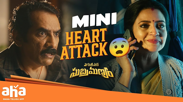 Mini Heart Attack Moment For Rao Ramesh😱😂 | Maruthi Nagar Subramanyam Movie Best Scenes | Indraja