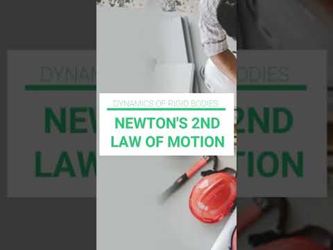 Dynamics of Rigid Bodies: Newton's Second Law of Motion - More Sample Problems I