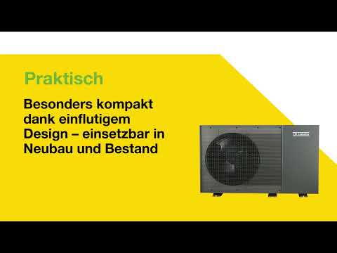Innovativer Heizkomfort mit der neuen Luft-Wasser-Wärmepumpe Confida MB 400 von Remeha