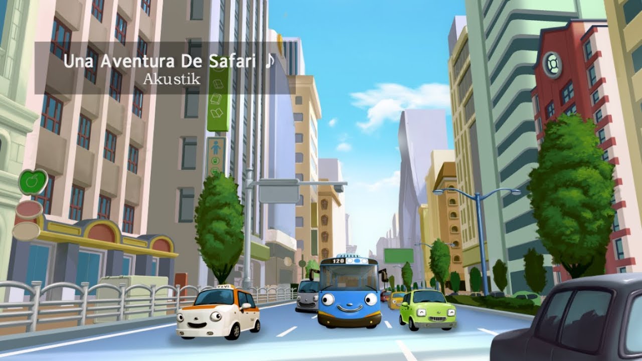Musica Para Dormir l Tayo Canción l Una Aventura De Safari l Tayo el ...