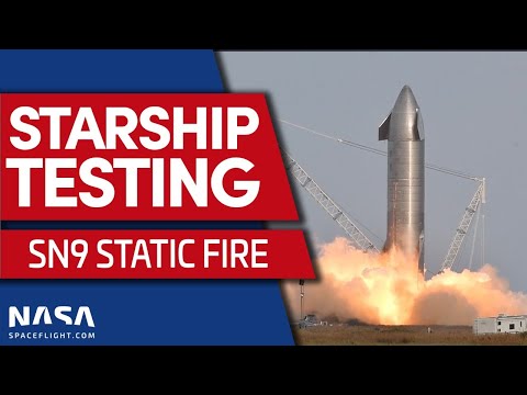 LIVE: Starship SN9 Static Fire Testing