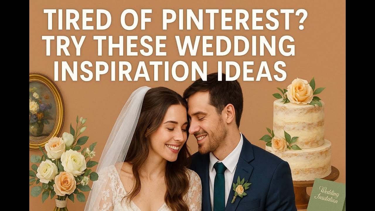 Tired of Pinterest Weddings? Try These Unexpected Inspiration Ideas