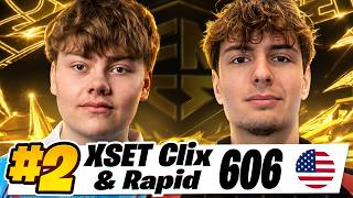 Clix & Rapid 2ND PLACE FNCS Play-ins 🥈