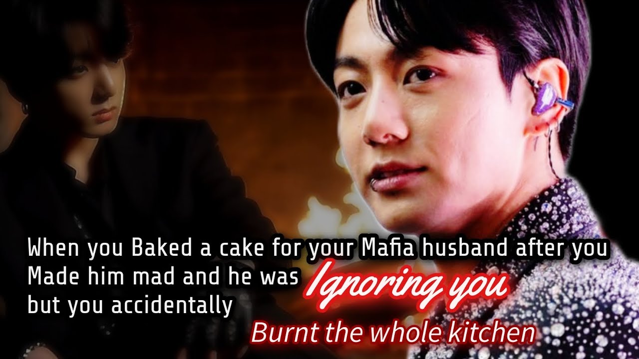 When you Baked a cake for your Mafia husband after you made him mad and he was ignoring you-