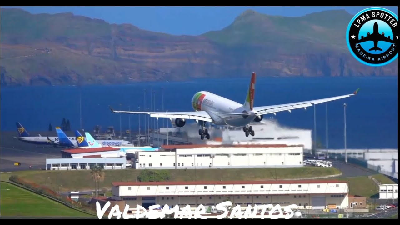 Madeira Airport Live Action LPMA Spotter ✈️ 08/02/2026