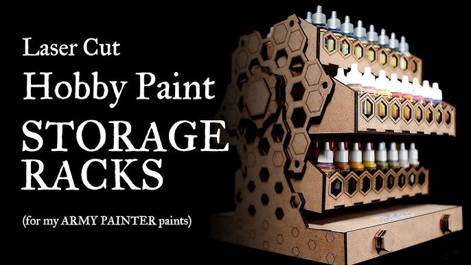 15 Useful Hobby Paint Storage Racks and Organizers - Tangible Day