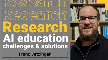 Teaching about AI: Challenges and solutions – Franz Jetzinger | Computing education research