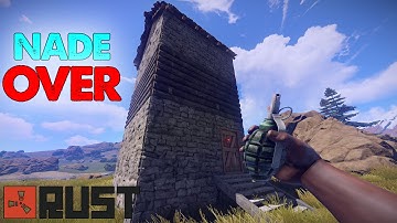 Rust - Never Seen Before Ladder Hatch TRAP Base