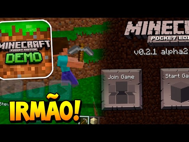 Demonstração do Minecraft Pocket Edition v010 por OffiDocs