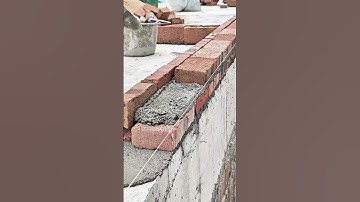 ‌Brick alignment method for perfect walls