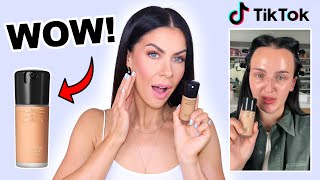 testing the viral new mac foundation mac studio radiance foundation review wear test