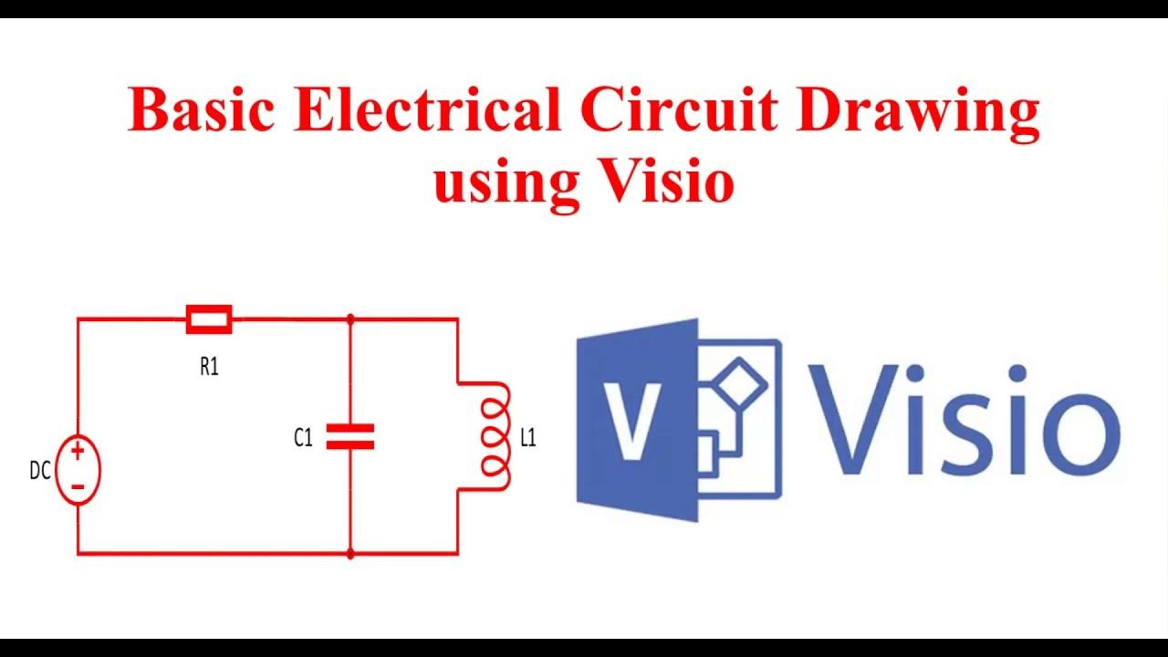 Basic Electrical Circuits using Visio 🔥🔥 Useful for beginners