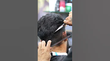 Trendy Casual Hair Cut For Men Wait For End #youtubeshorts #trending #haircut #shorts #barber