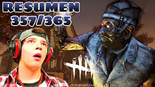 🟣⚪CHALLENGE: ESTOY CANSADOOO JEFEEE |RESUMEN 357/365 DE AGUSTÍN UNAPLAY| DEAD BY DAYLIGHT!