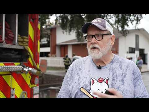 Fire breaks out at St. Petersburg Catholic High School gym after reported lightning strike