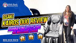 Osaki Kairos Duo Review | Joanna King Tests This 4D Massage Chair