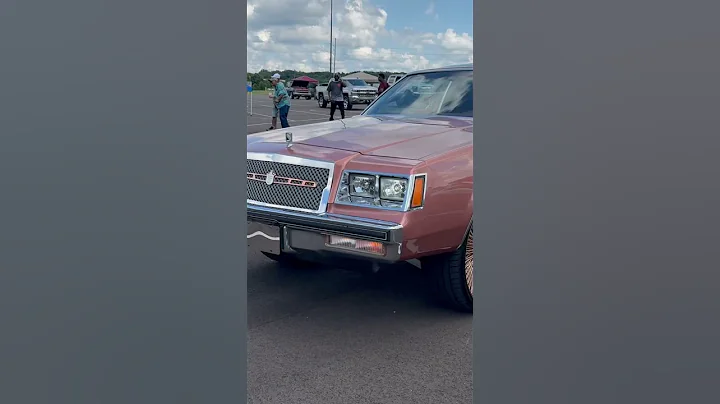 Buick Regal on 24 Inch Staggered Rose Gold Dayton wire wheels!!! #bigrims #daytons #dayton #buick