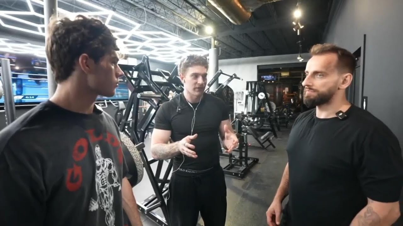 Clavicular X Connor X Vitaly Gym Session...