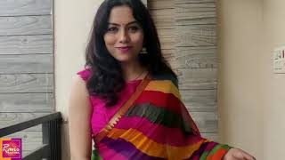 Rani Saahiba Chiffon Multi Color Lehriya Saree Shop Online