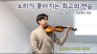 개방현 연습 30일 챌린지 🔥연습 전에 이거 한번만 하고 가실께요 7분도 안걸려요