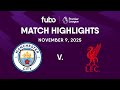 Manchester City Vs Liverpool FC PREMIER LEAGUE HIGHLIGHTS Week 11 Fubo Canada