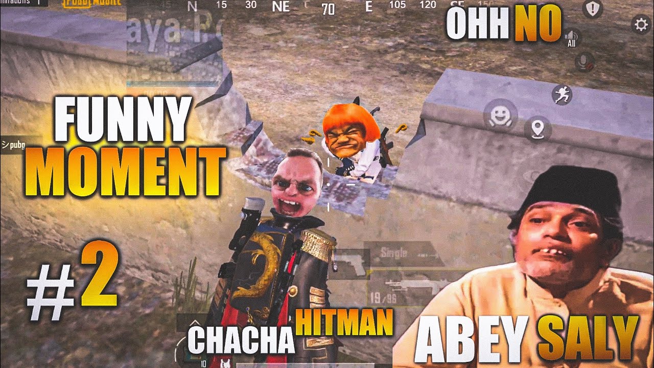 Dumb And Funny Gameplay|Part 2|Zulaikha Baji|Pubg Mobile|Hitman Gaming Yt