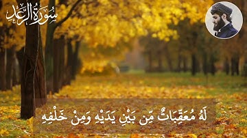 "له مُعقِّباتٌ من بين يديه ومن خلفه يحفظُونه من أمر الله" تلاوة خاشعة تفيض جمالًا - الشيخ رعد الكردي