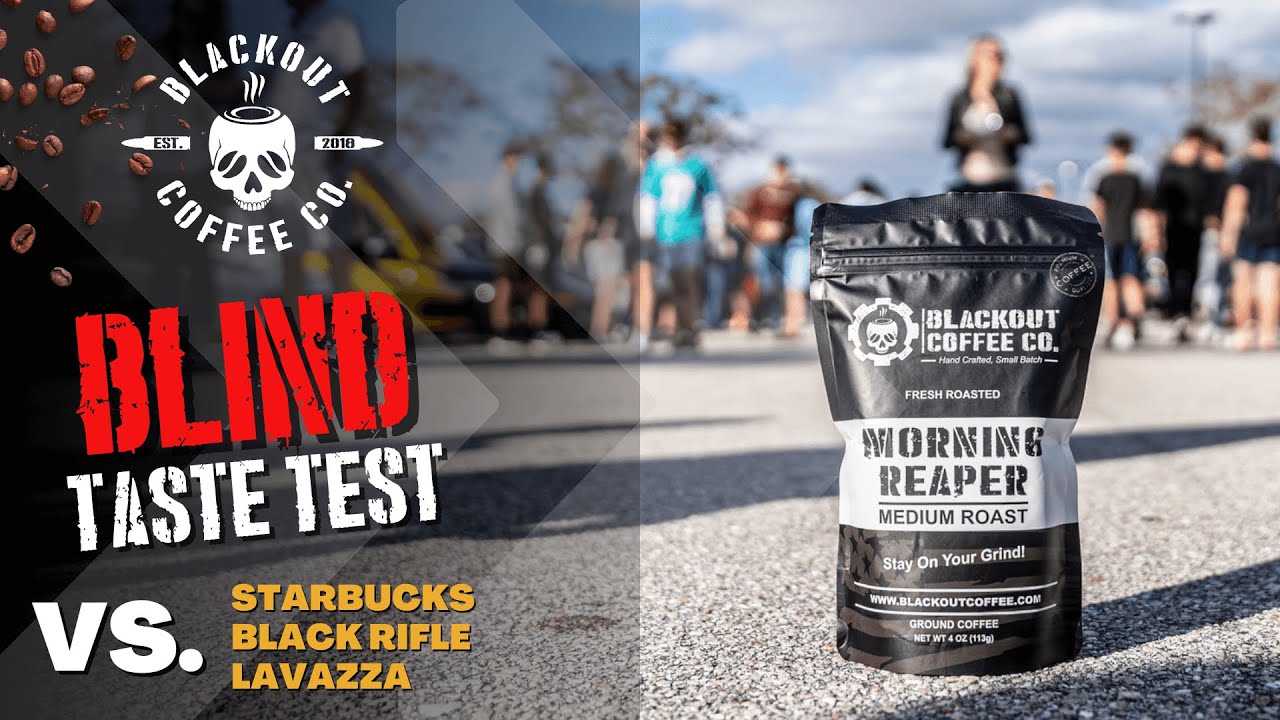 Blackout Coffee: Blind Taste Test - Who Wins? 